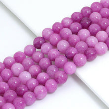 Load image into Gallery viewer, Kunzite Jade Round Smooth Beads, Sku#U2226