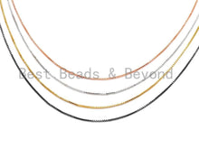 Load image into Gallery viewer, Sliding Adjustable Continuous Necklace Chain, 24"/32,Sku#P44