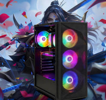 Load image into Gallery viewer, Gaming PC Desktop Computer, AMD Ryzen 7 5700X up to 4.6G, Geforce RTX 3050 6G, 16GB DDR4, 1TB SSD, Wifi 6 &amp; BT 5.2, RGB Fan X4, Windows 11 Home
