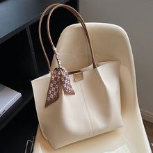 Load image into Gallery viewer, Women's Spacious Spring Shoulder Bag Set - PU Leather Handbag with Scarf