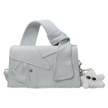 Load image into Gallery viewer, Denim Fabric Crossbody Bag
