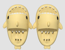 Load image into Gallery viewer, Shark Slides Shower Shoes With Drain Holes
