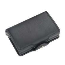 Load image into Gallery viewer, Double-Layer RFID Blocking Card Holder – Anti-Magnetic &amp; Anti-Theft Slim Wallet