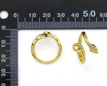 Load image into Gallery viewer, CZ Cobra Snake Wrap Ring, Sku#X343