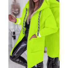 Load image into Gallery viewer, Women'S Elegant Hooded Zip-Up Jacket