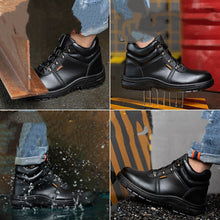 Load image into Gallery viewer, Women's Casual Lace-Up Leather Sneakers – Lightweight Soft-Soled Comfort Shoes