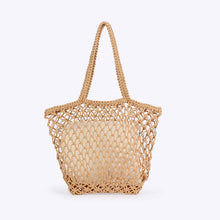 Load image into Gallery viewer, New Simple Handmade Woven Bag Made Of Cotton Rope