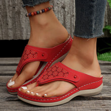 Load image into Gallery viewer, Women's Thong Sandals | Summer Beach Flip Flops Open-Toe PU Slippers