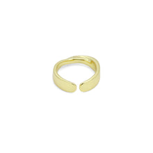 Load image into Gallery viewer, Twisted Knot Gold Silver Adjustable Ring, Sku#A315