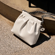 Load image into Gallery viewer, Genuine Leather Bucket Bag