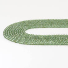 Load image into Gallery viewer, Genuine Green Apatite Faceted Rondelle Beads, Sku#U1685