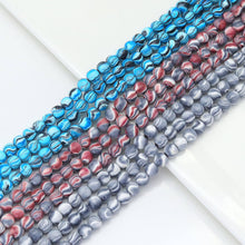 Load image into Gallery viewer, Colorful Hematite Round Smooth Beads, Sku#S165