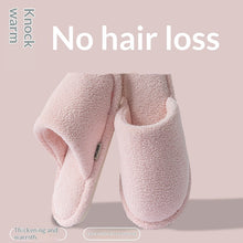 Load image into Gallery viewer, Fluffy Faux Fur Indoor Slippers – Non-Slip EVA Sole