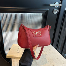 Load image into Gallery viewer, Women's Bow-Tie Western Underarm Bag - PU Leather Shoulder Bag