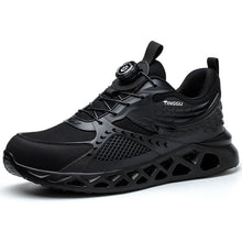 Load image into Gallery viewer, Men's Steel Toe Work Shoes - Impact-Resistant Puncture-Proof Breathable Safety Shoes