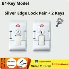 Load image into Gallery viewer, Luggage locker-paddle model-silver-1 piece