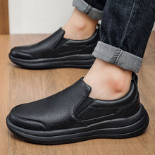 Load image into Gallery viewer, Men's Luxury Leather Slip-On Loafers | Lightweight Casual Walking Shoes