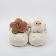 Load image into Gallery viewer, Women's Plush Fleece-Lined Slip-On Shoes - Thick EVA Sole Comfort Slippers