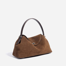Load image into Gallery viewer, Women's Genuine Suede Leather Crossbody Bag – Minimalist Urban Style