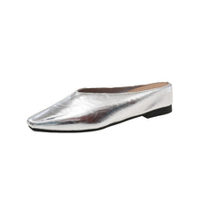 Load image into Gallery viewer, Women's Retro Low-Cut Soft-Sole Casual Flat Shoes | PU Leather Round Toe Work Shoes