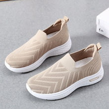 Load image into Gallery viewer, Women's Mesh Slip-On Sneakers | Breathable Lightweight Flat Walking Shoes