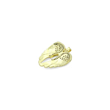 Load image into Gallery viewer, CZ Gold Angel Wings Charm Pendant, Sku#LK1201