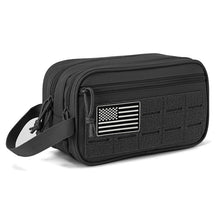 Load image into Gallery viewer, Men's Tactical Toiletry Organizer Bag - Outdoor Travel Makeup Pouch with Multiple Compartments