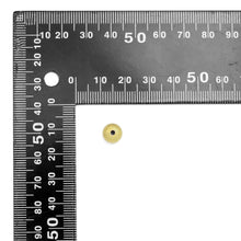 Load image into Gallery viewer, Matte Brushed Gold Round Ball Spacer beads, Sku#A199