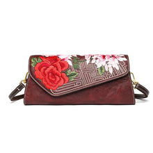 Load image into Gallery viewer, Chinese Floral Embroidered Shoulder Bag | Elegant Women's Handbag