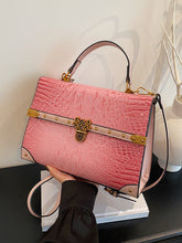 Load image into Gallery viewer, Large-Capacity Women's Handbag – Crocodile Pattern PU Leather Purse