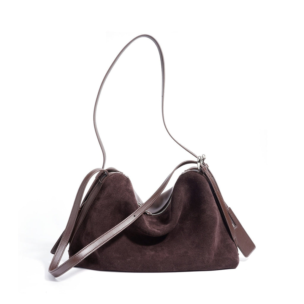 Large Capacity Genuine Leather Boston Tote Bag