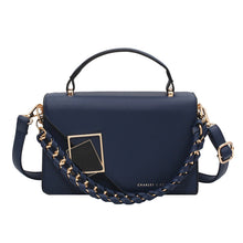 Load image into Gallery viewer, Women's Chain Shoulder Crossbody Bag - Small Square PU Leather Handbag