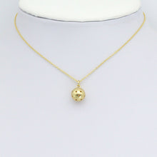 Load image into Gallery viewer, Gold Hollow Out Round Ball Shape Charm Pendant, Sku#LK1110