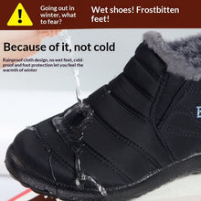 Load image into Gallery viewer, Warm Padded Slip-On Ankle Boots