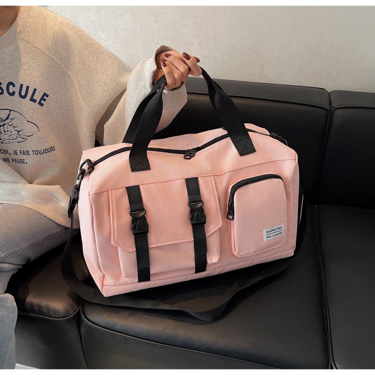 Premium Waterproof Travel Tote Bag - Large Capacity Men's Luggage Storage