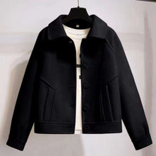 Load image into Gallery viewer, Women's Retro Fashion Short Loose Wool Coat