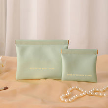 Load image into Gallery viewer, Portable Mini Cosmetic &amp; Lipstick Bag Set – PU Clutch Organizer for Travel &amp; Everyday Use