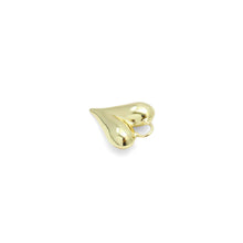Load image into Gallery viewer, Slippy puppy Gold Heart Charm Pendant, Sku#LX664