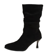 Load image into Gallery viewer, Women's Pointed-Toe Stiletto Ankle Boots – Thickened Winter High Heel