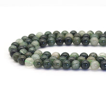 Load image into Gallery viewer, Green Tourmalated Quartz, 6mm/8mm/10mm, Sku#U1638