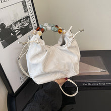 Load image into Gallery viewer, Pleated Pearl Crossbody Bag