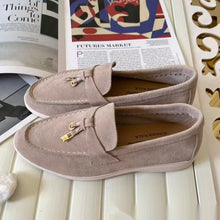 Load image into Gallery viewer, Women's British-Style Loafers - Flat Heel Slip-On Shoes for Spring Summer | Sarah Express