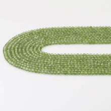 Load image into Gallery viewer, Genuine Peridot Faceted Rondelle Beads, Sku#U1683
