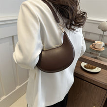 Load image into Gallery viewer, Niche Crescent New Simple All-Match Textured Shoulder Bag For Women