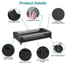 Load image into Gallery viewer, Under-Bed Storage Drawer with Wheels Multipurpose with Clear Window &amp; Label