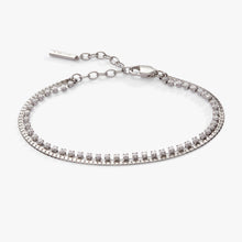 Load image into Gallery viewer, Double Strand Crystal Tennis Chain Bracelet