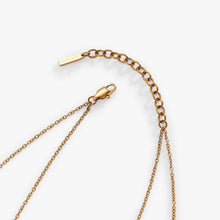 Load image into Gallery viewer, Two-Layered Princess Cut Crystal Necklace