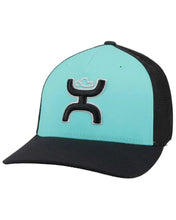 Load image into Gallery viewer, HOOey Coach (Turquoise/Black) - Trucker Cap