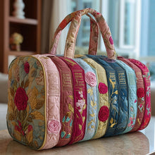 Load image into Gallery viewer, Bookwind Series Short-Distance Handheld Quilted Embroidery Travel Bag Multi-Functional