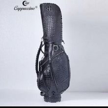 Load image into Gallery viewer, Luxury Crocodile Skin Leather Golf Bag Men's